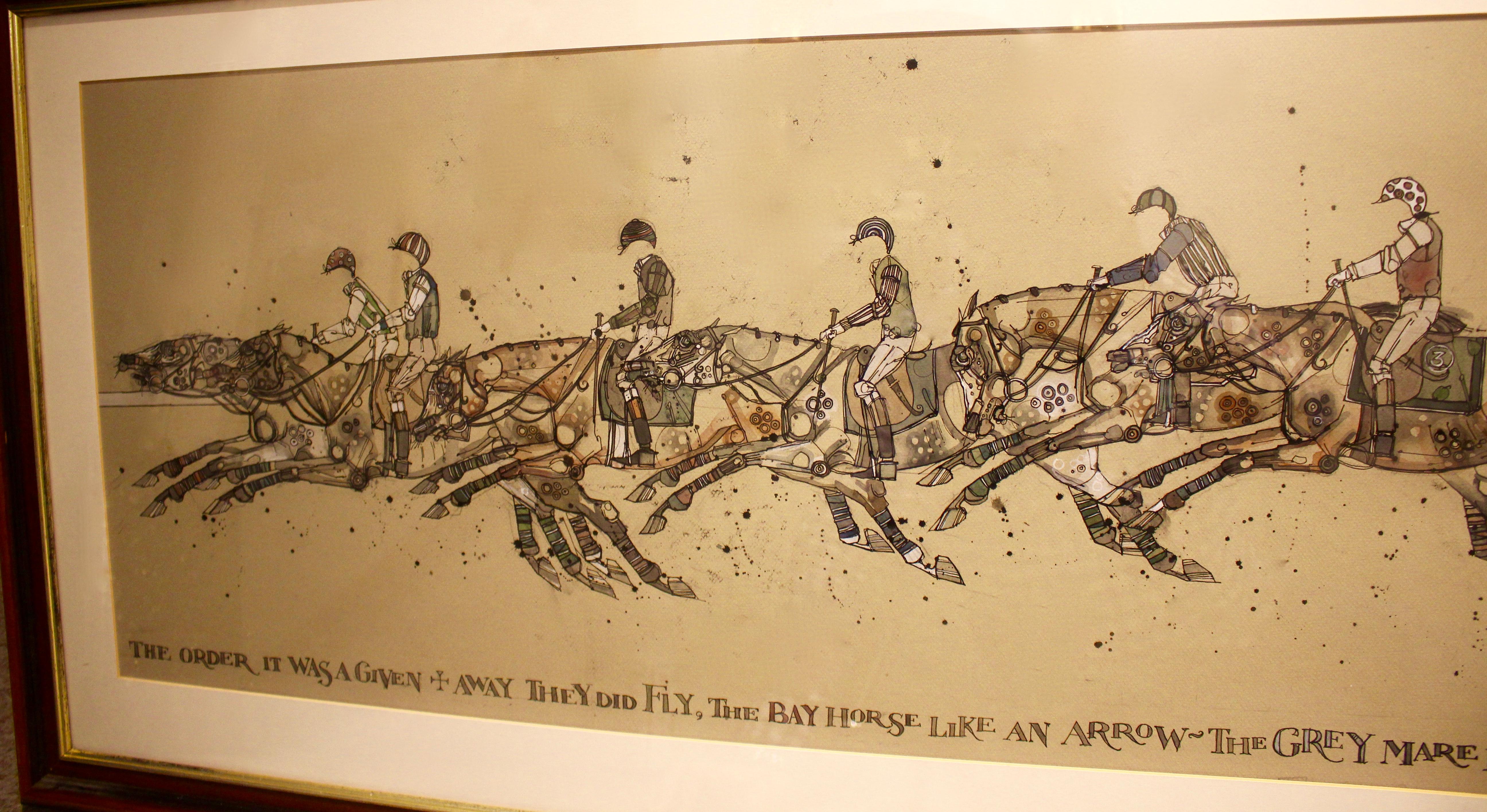 The Race - Art by Jo Taylor