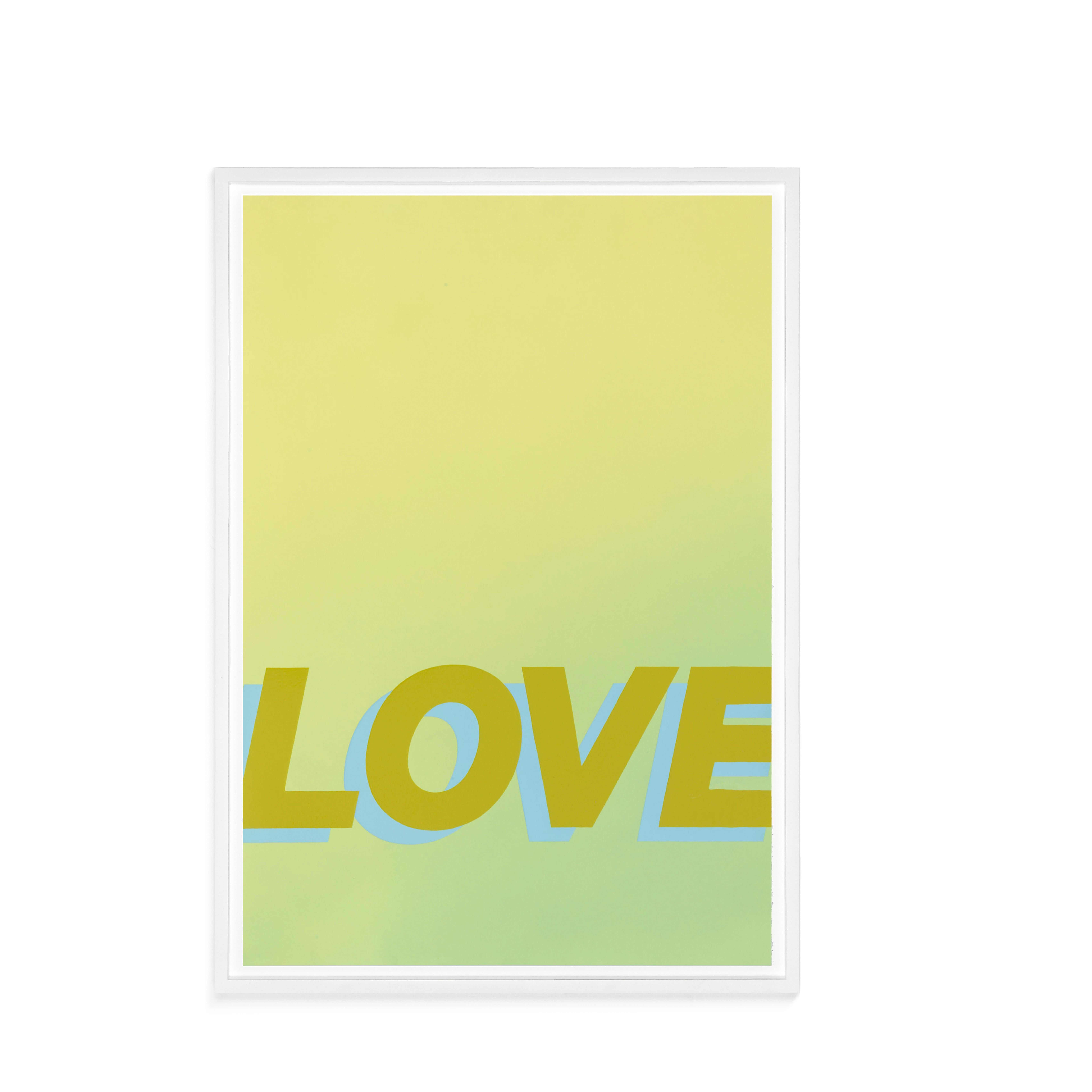 Untitled (Love), Contemporary Painting On Paper, 2018  For Sale 1