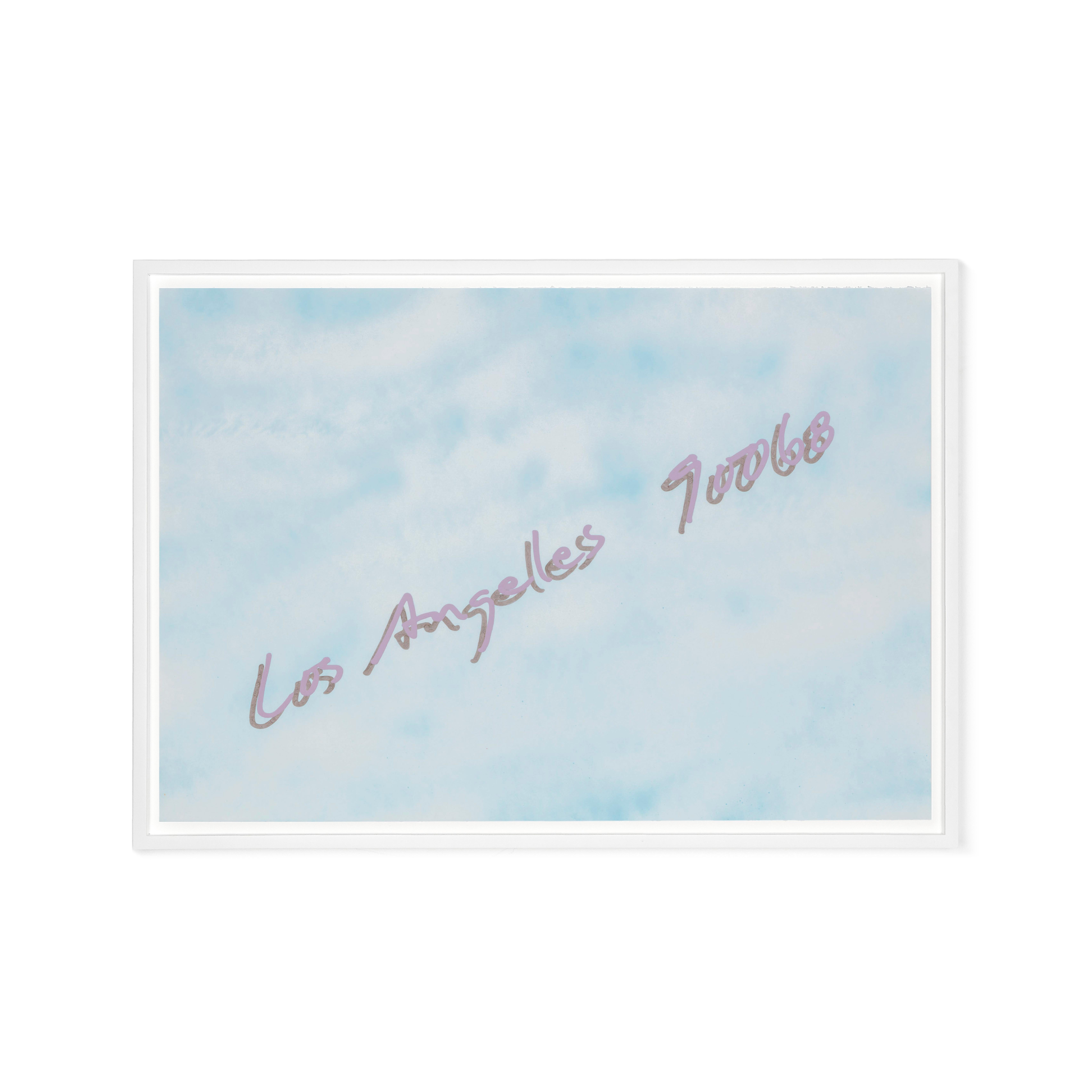 Untitled (Los Angeles 90068), Contemporary Painting On Paper, 2018  For Sale 1