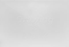 Untitled (Drawing a blank), Contemporary Painting On Paper, 2018