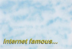 Untitled (Internet famous...), Contemporary Painting On Paper, 2017