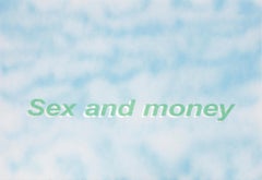 Untitled (Sex and money), Contemporary Painting On Paper, 2017