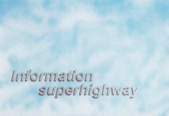 Untitled (Information superhighway), Contemporary Painting On Paper, 2017