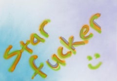 Untitled (Star fucker), Contemporary Painting On Paper, 2017