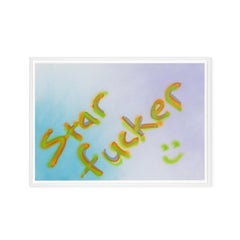 Untitled (Star fucker), Contemporary Painting On Paper, 2017