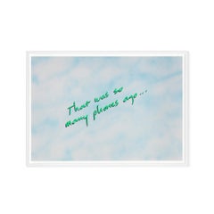 Untitled (That was so many phones ago...), Contemporary Painting On Paper, 2018