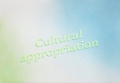 Untitled (Cultural appropriation), Contemporary Painting On Paper, 2018