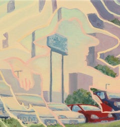Traveler,  Oil on Canvas Painting by Tom Costa