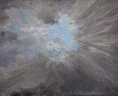 Au fond, l'Espoir… Oil on Canvas by Franck Bailleul