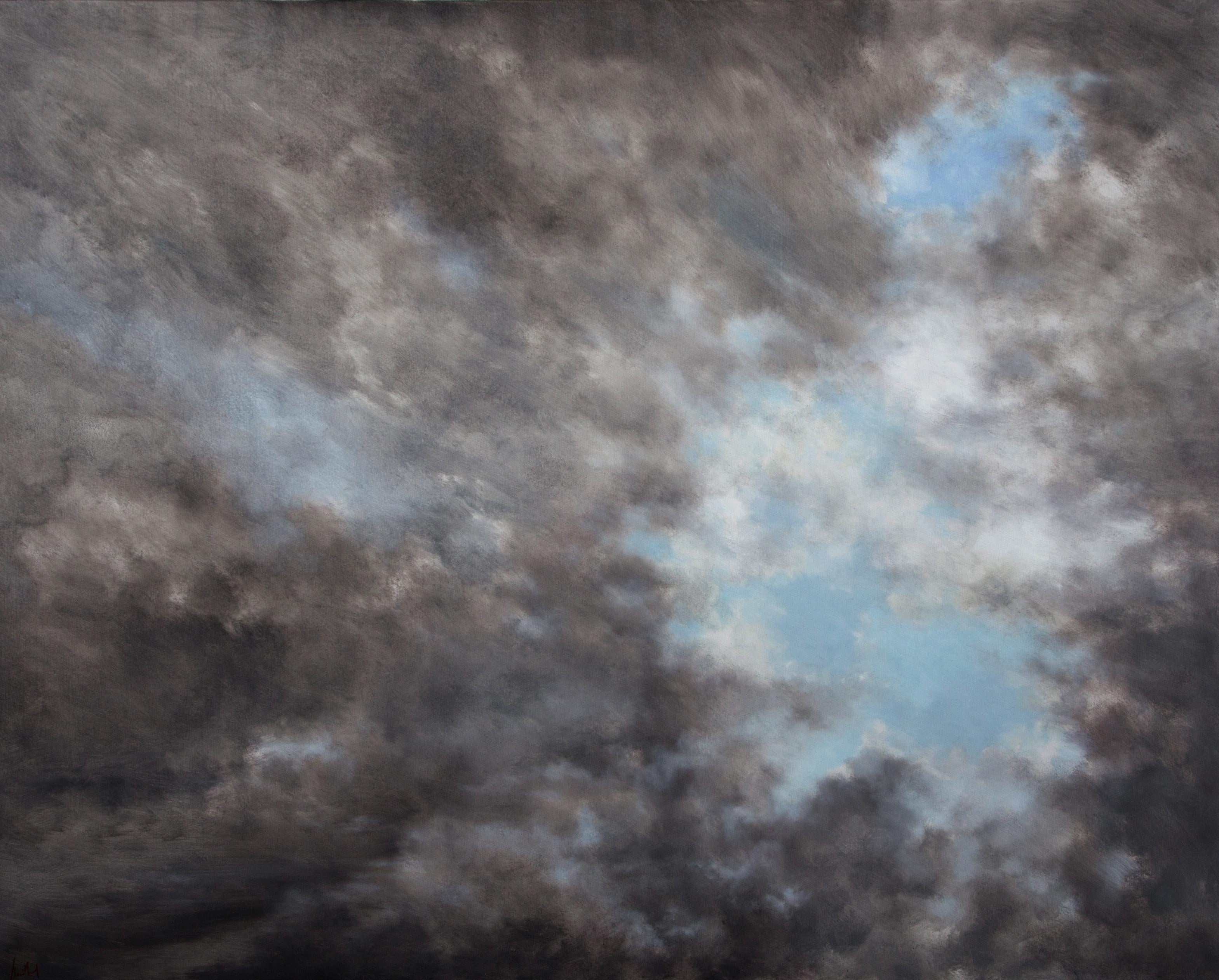 Artist statement:

The Generosity of Skies

I love the clouds… the clouds that pass by… out there… the wonderful clouds! 

For the artist Franck Bailleul, the sky is not static: “The perpetually moving skies (…) are incessantly altering their