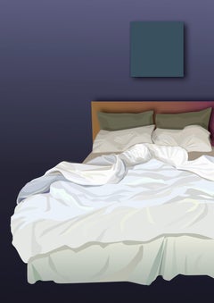 Sleep- Contemporary Eco Pop art, impression numérique sur papier 