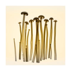 Enoki Grouping -contemporary inkjet print on paper