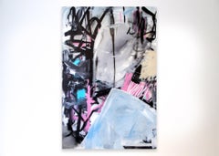 Vision Périphérique - contemporary colourful abstract graffiti painting