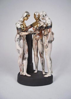 Brief von Antonio Canova – zeitgenössische Keramikskulptur