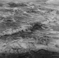 Tidal Shift - Classic/Vintage Seascape: Charcoal on Paper