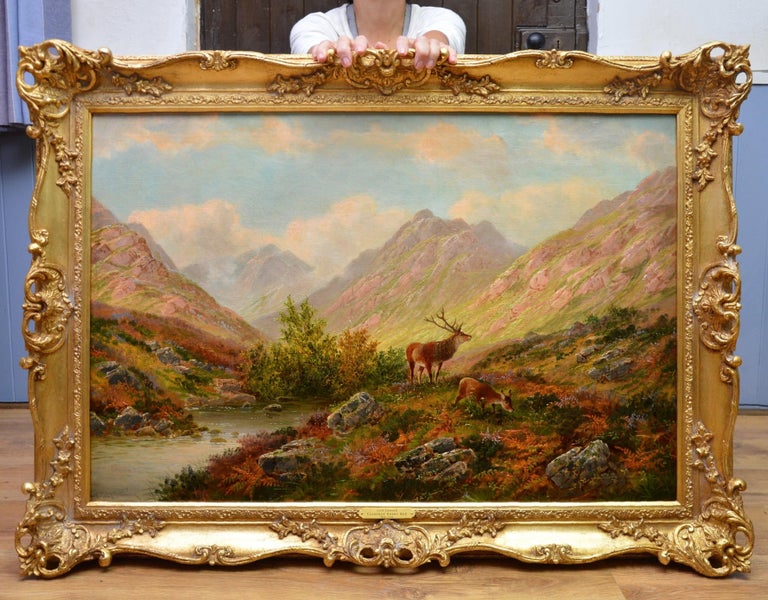 Thomas Seymour Glen Sannox Isle Of Arran 19th Century Scottish Highland Oil Painting At 1stdibs