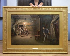 Historisches Gemälde des St. Bartholomew's Day Massacre aus dem 19. Jahrhundert von 1877