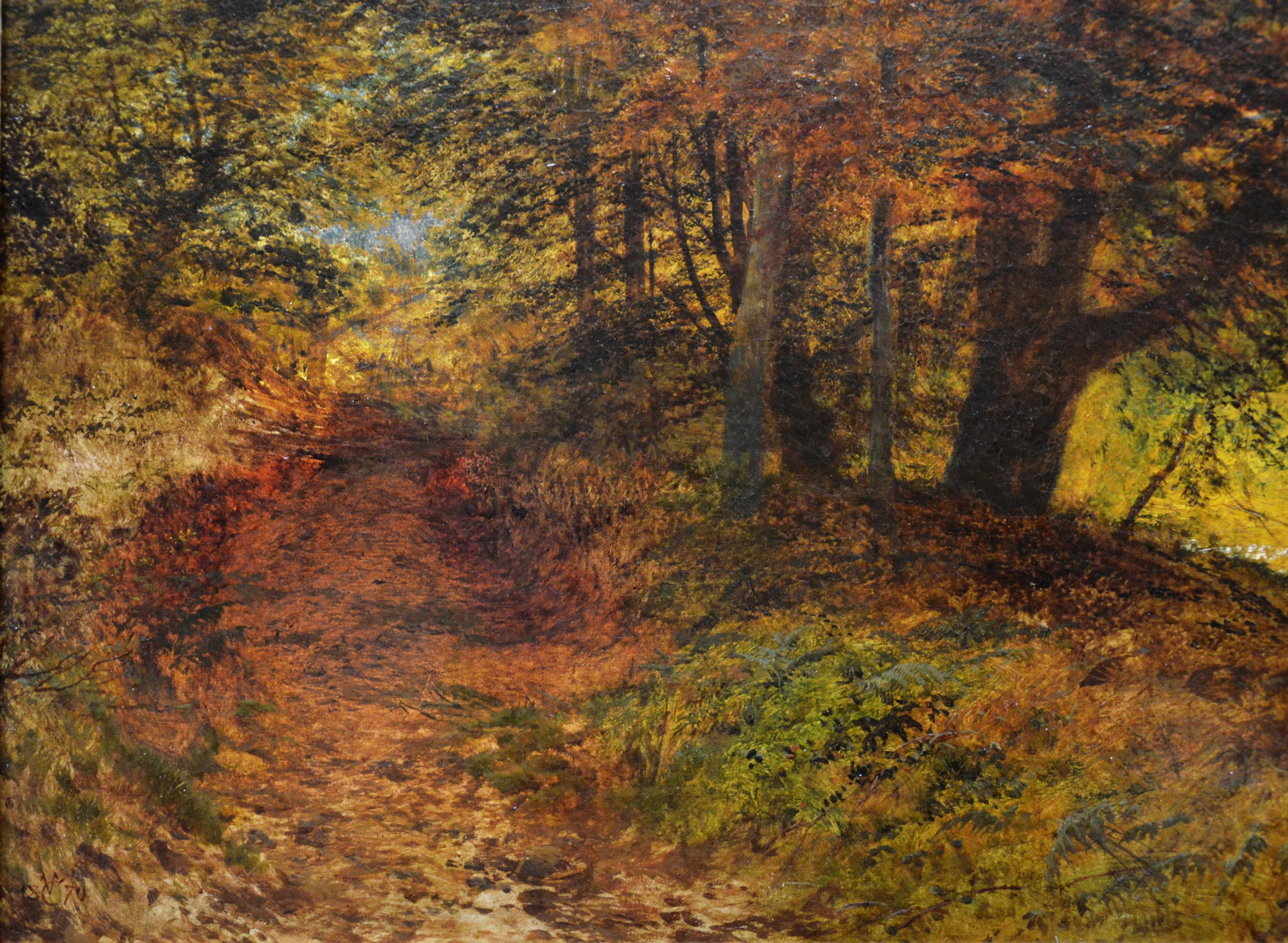 Sunshine Showers - 19th Century Royal Academy Landscape Oil Painting  4