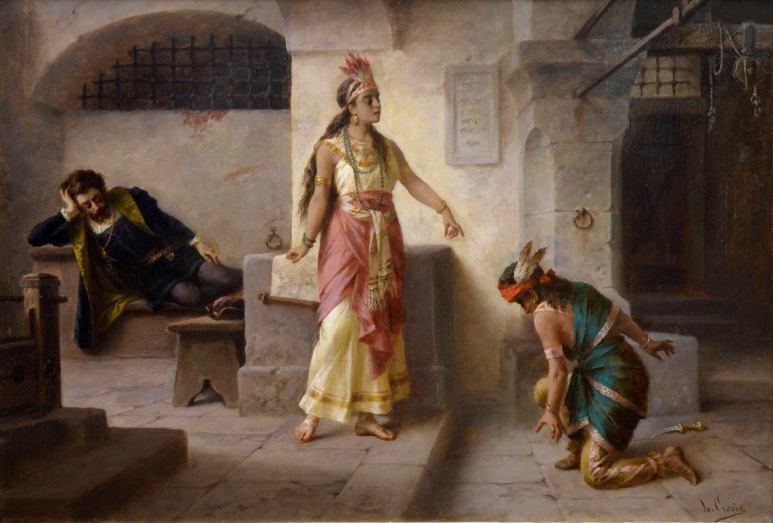 painting of pocahontas