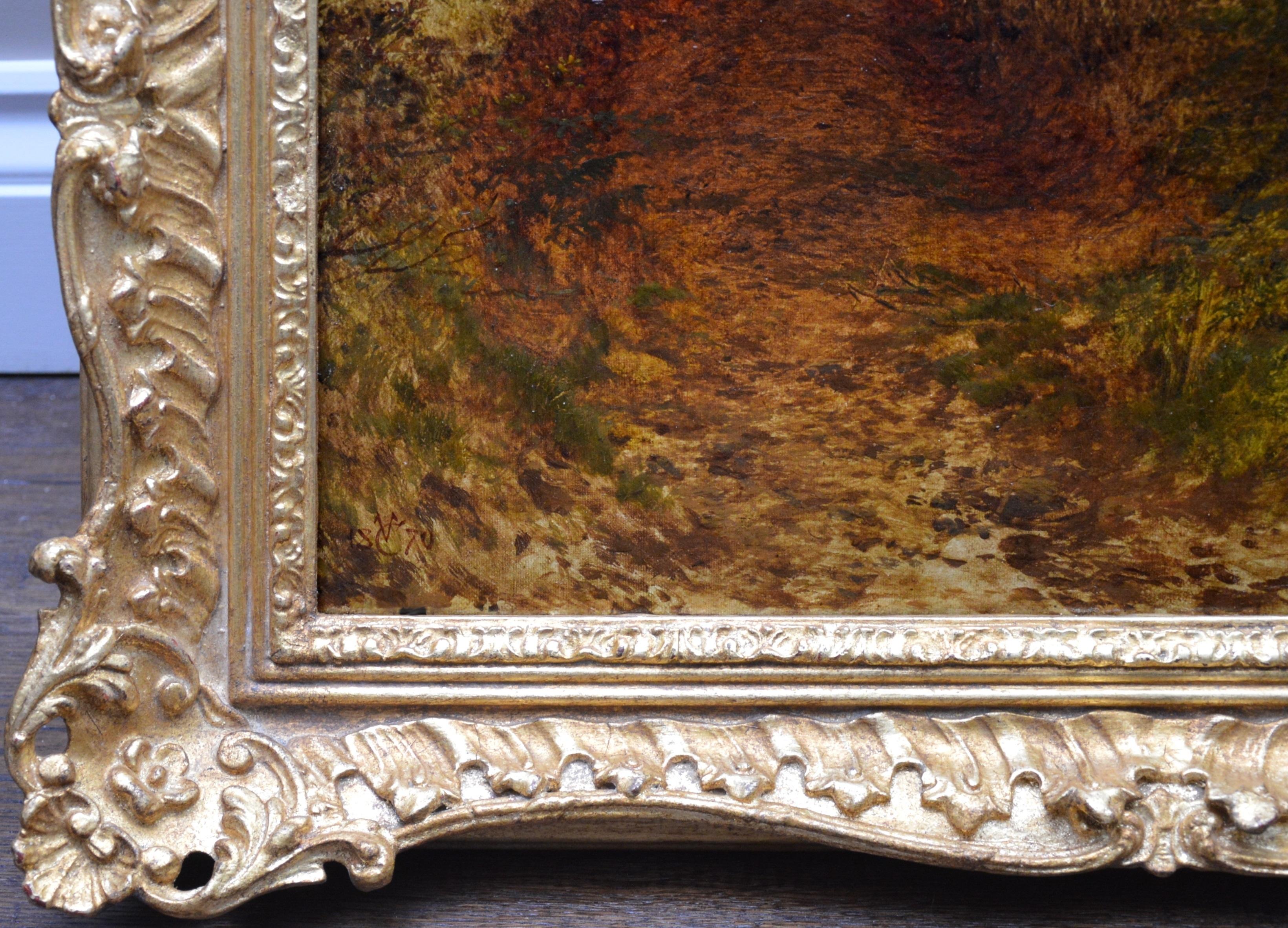 Sunshine Showers - 19th Century Royal Academy Landscape Oil Painting 7