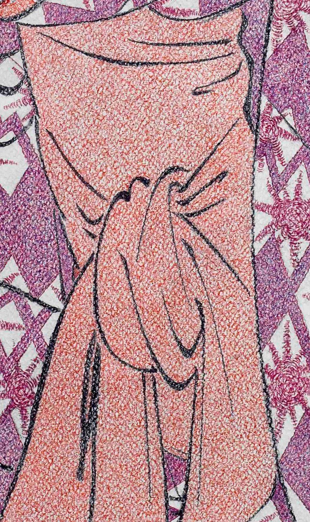 Bijin-ga Reihe XXV (Nº 25)

Titel:  SOMENOSUKE DER MATSUBAYA


 Somenosuke aus dem Hause Matsubaya, bekannt als jugendliche Kurtisane, die schnell in der Beliebtheitsskala aufstieg, wird gezeigt, wie sie einen versteckten Brief vorlegt und sich