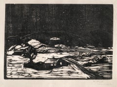 Edvard Munch, Snølandskap (Winter Landscape)