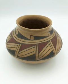 Pot with Red & Black Motif