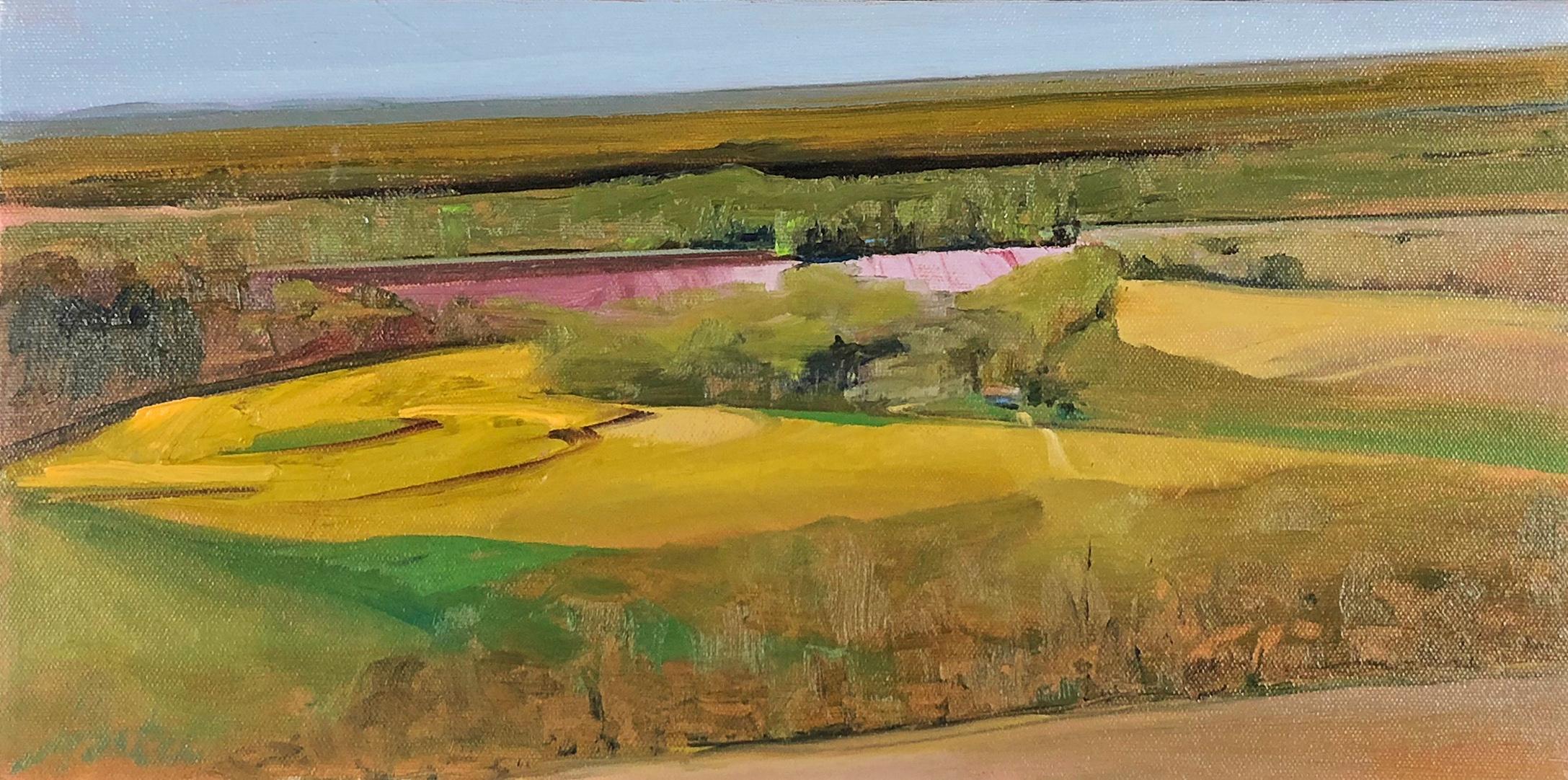 Joan Parker Landscape Painting - Homestead