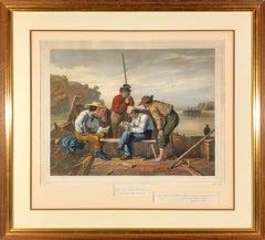 In a Quandary, Mississippi Raftmen Playing Cards