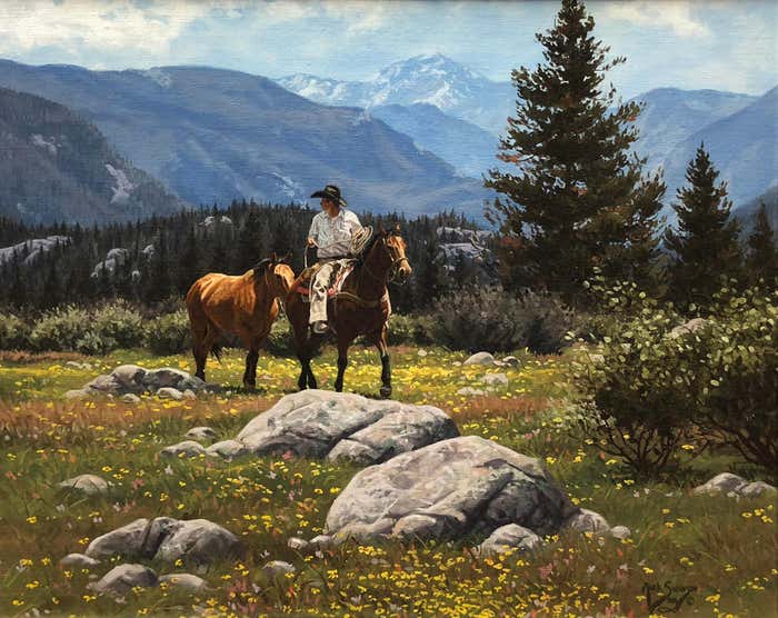 Mark Swanson - Mountain Springtime For Sale at 1stDibs | mark swanson ...