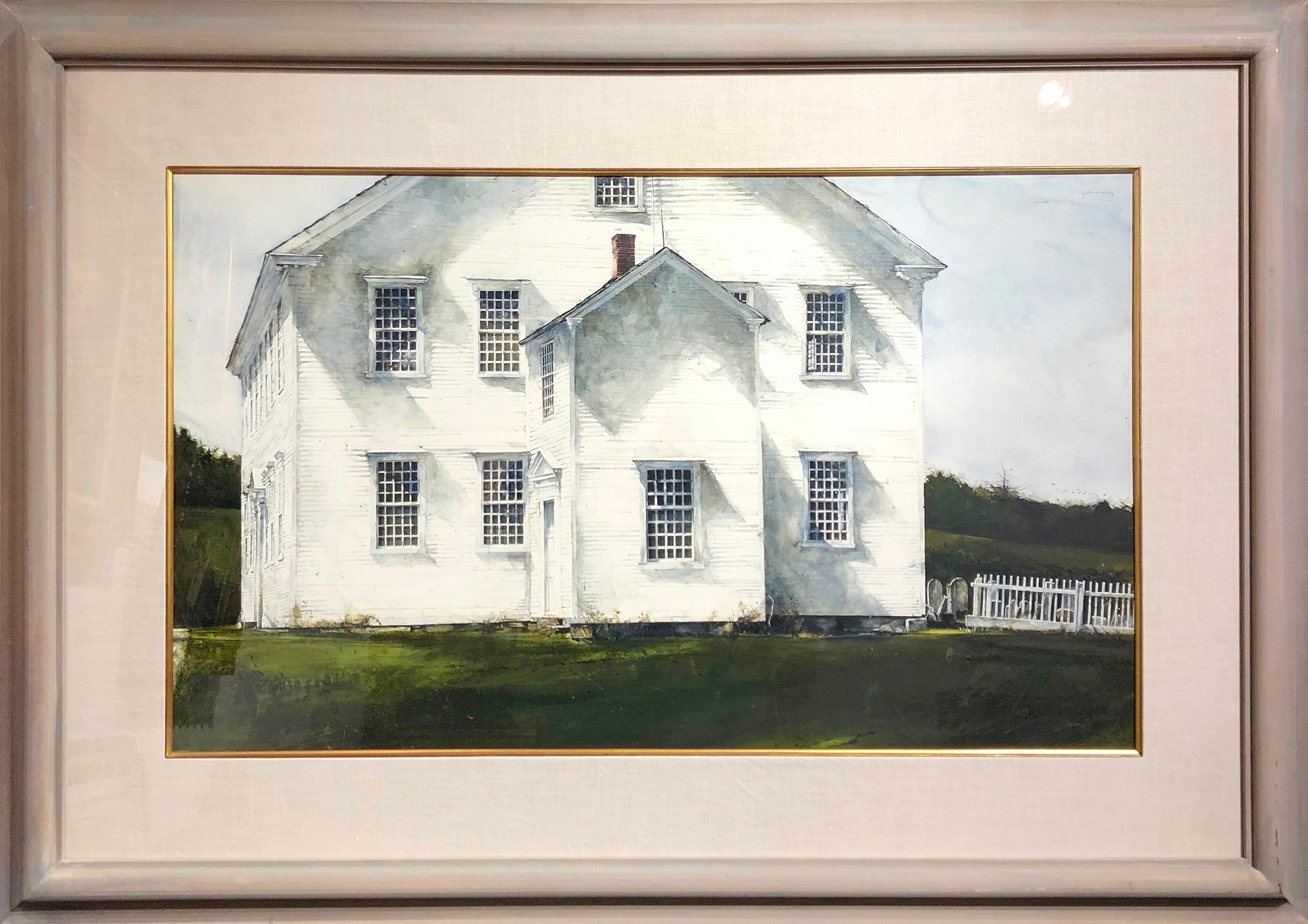 Meeting House - Art by Stephen Scott Young