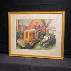 Plowing the Church Garden