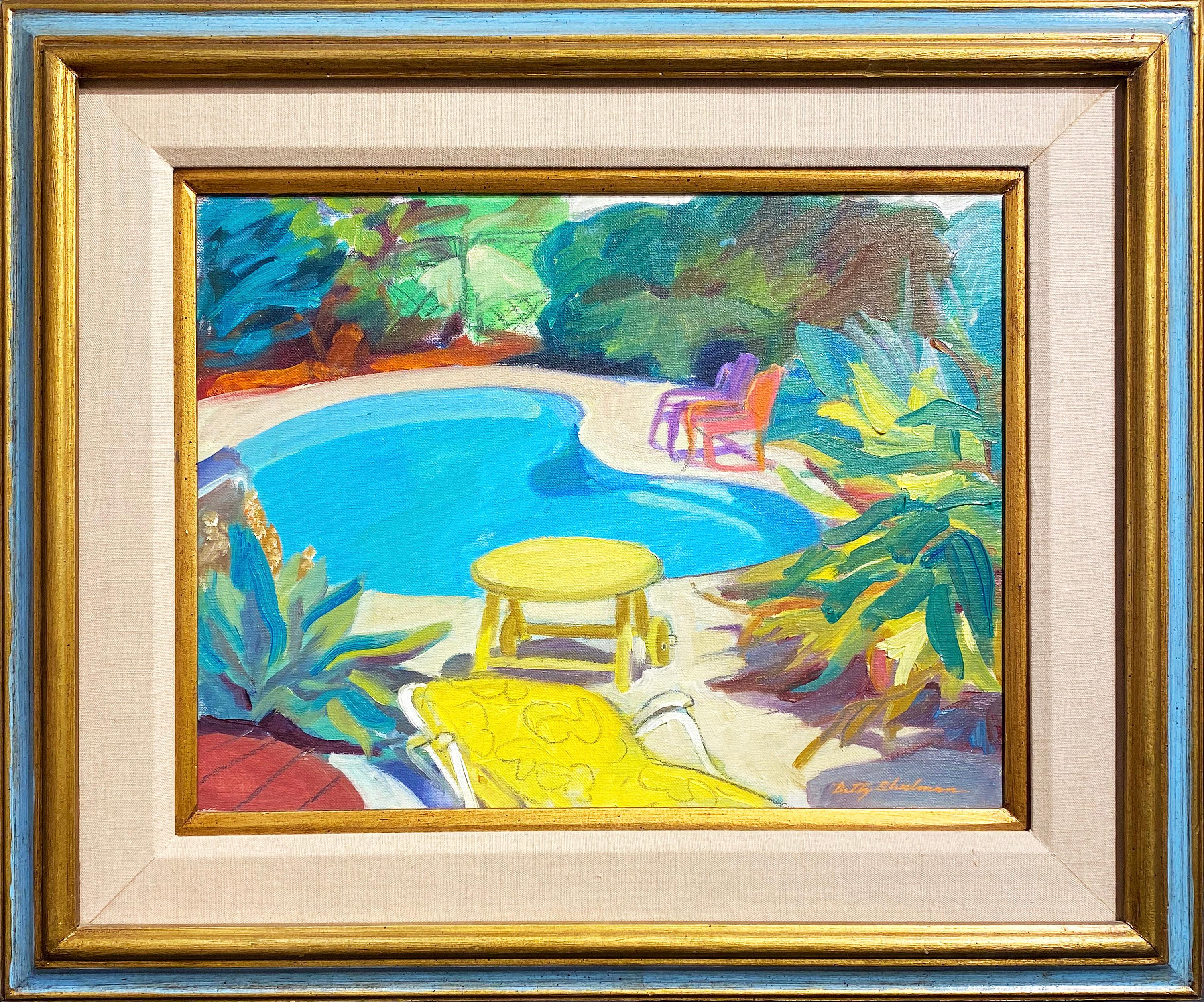 Before the Splash - Painting by Betty (Jacobs) Shulman