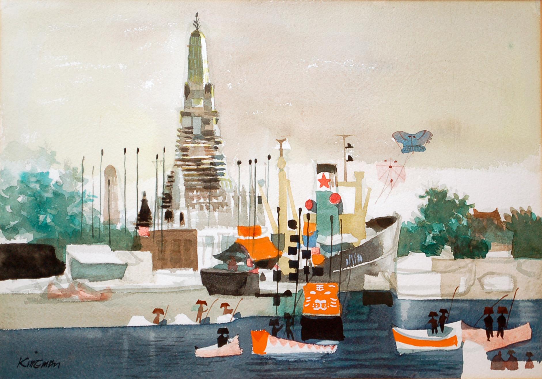 Landscape Art di Dong Kingman - Bangkok