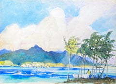Modern Landscape Drawings and Watercolors