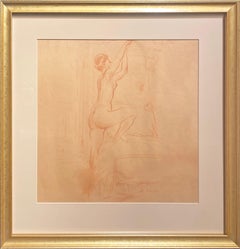 Nu en boudoir, Stepping Up (Étude)