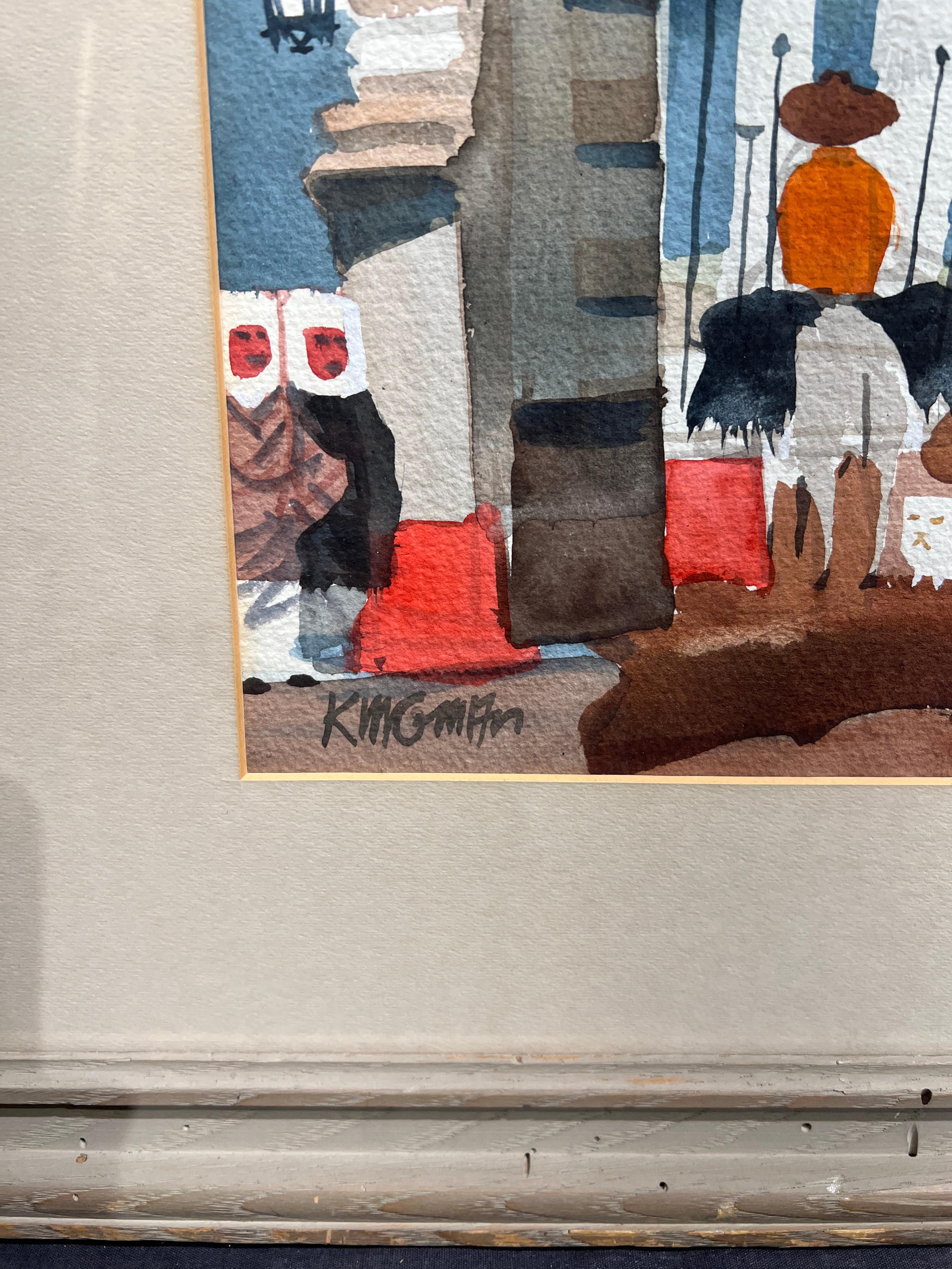 San Miguel, México - Landscape Art Beige de Dong Kingman