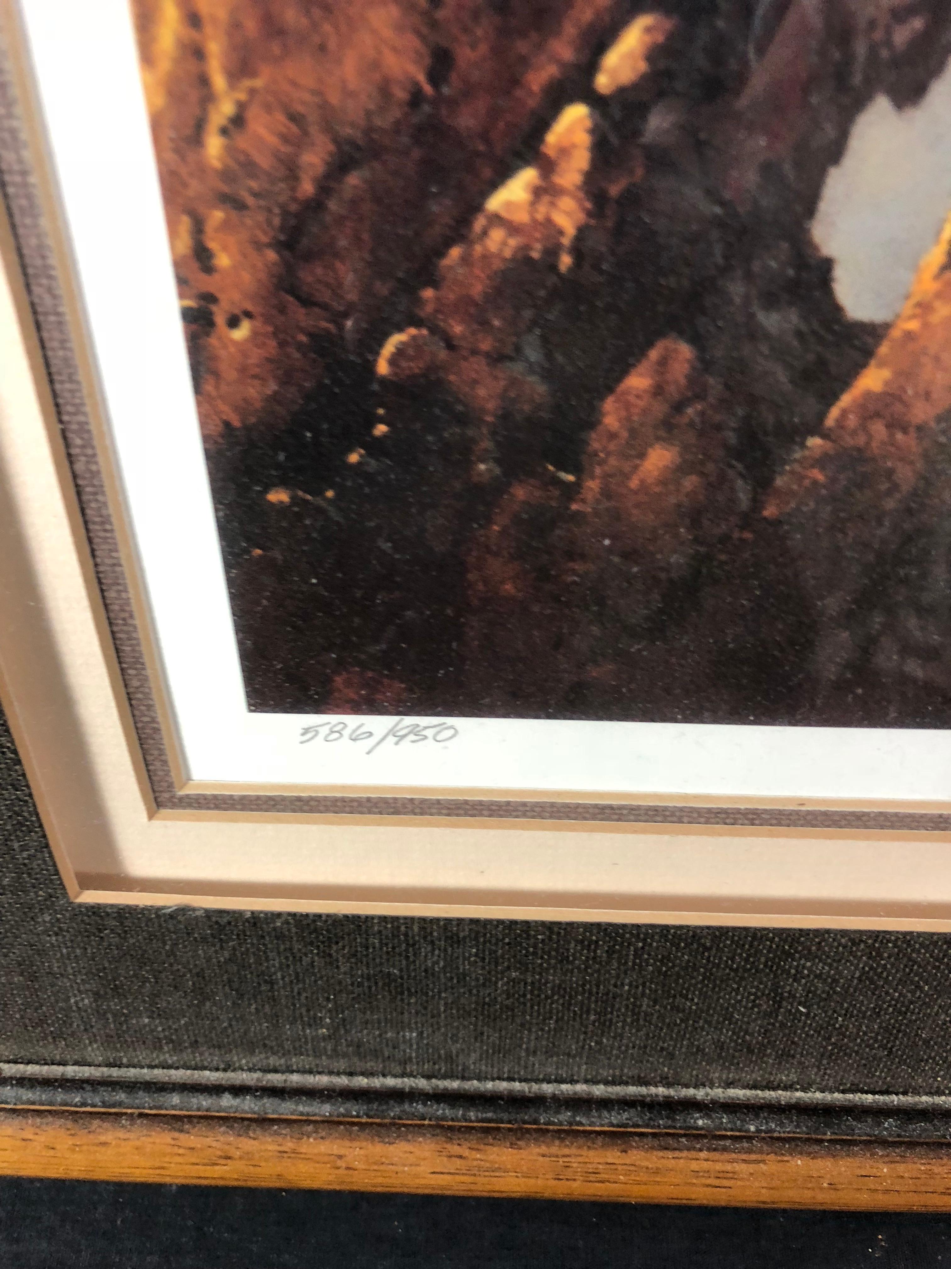 Aquila americana (costruttore di nidi III) - Print Realismo americano di Ted Blaylock