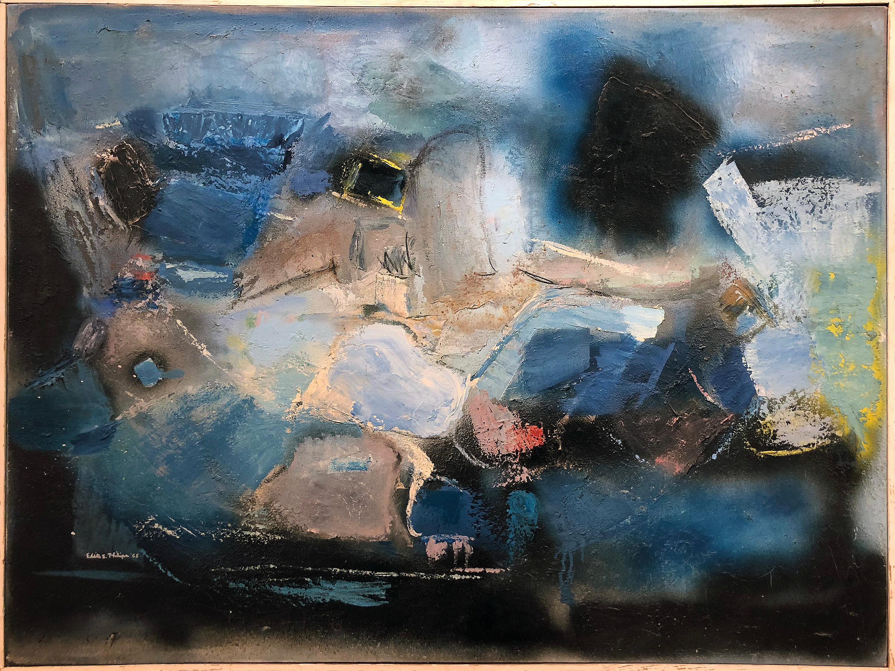 Maelstrom - Painting di Edith Stone Philips
