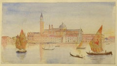 San Giorgio Maggiore from our Window, Venice