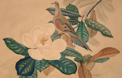 Mourning Dove:: 1946:: Ralph Ray:: Jr:: Realist/modern:: Aquarell:: Gouache