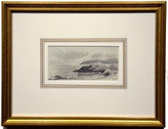 Silvery Day, Marine, Seascape, Landscape, Watercolor, American