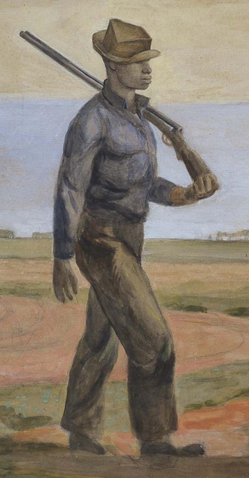 Maitland de Gogorza, born in Asbury Park, New Jersey, in 1896, studied art at Pratt Institute and the Art Students League. Before joining the Smith College faculty in 1929, de Gogorza worked for the publicity department at the Bell Telephone Company