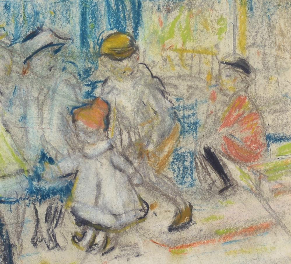 Nata a Filadelfia nel 1890, Theresa Bernstein mostrò presto talento e interesse per l'arte. All'età di diciassette anni vinse una borsa di studio del Board of Education per frequentare la Philadelphia School of Design for Women, oggi A.A. Moore