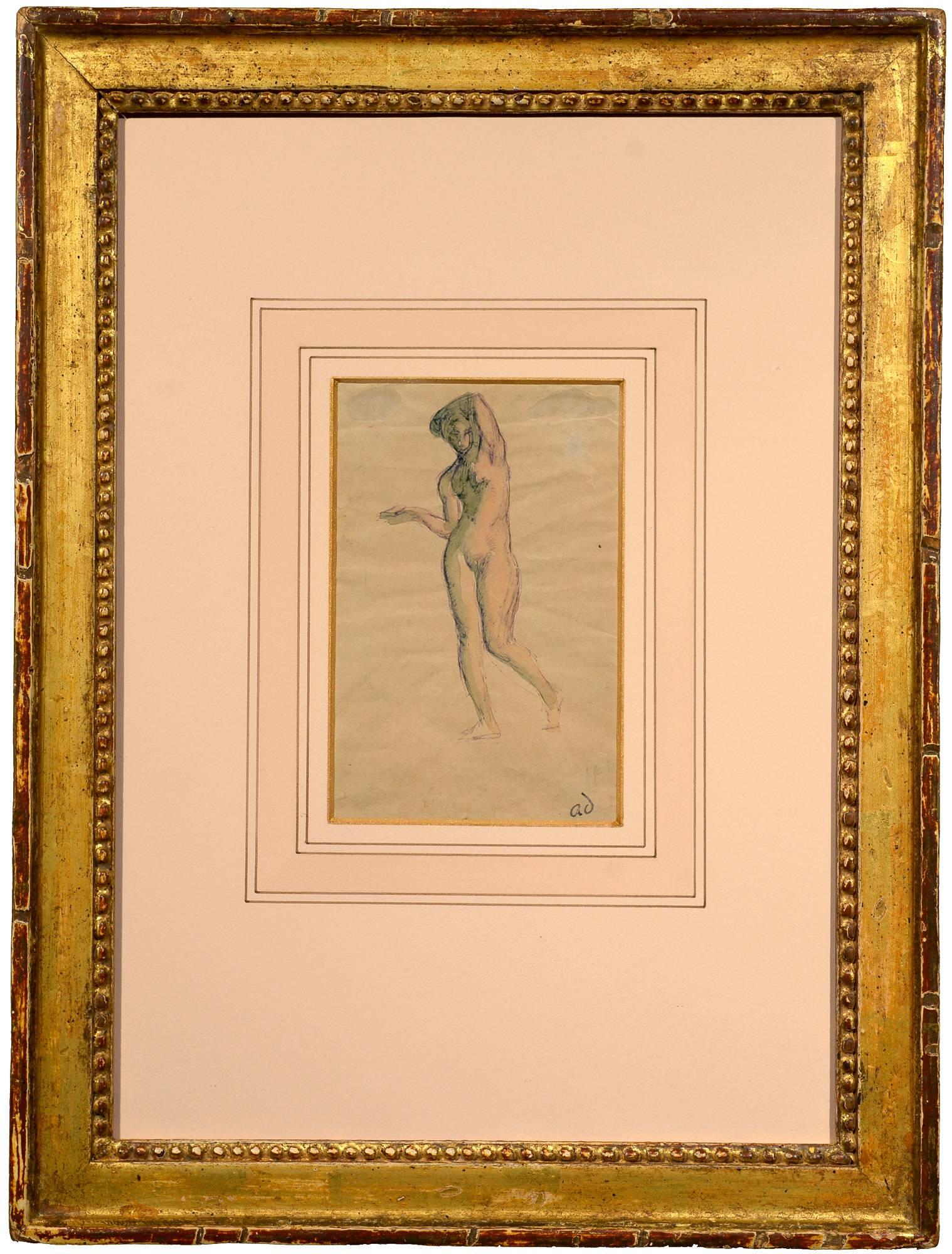 Standing Nude - Art by André Derain