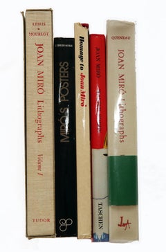 Joan Miró (Collection of 5 Books from 1972-1988)