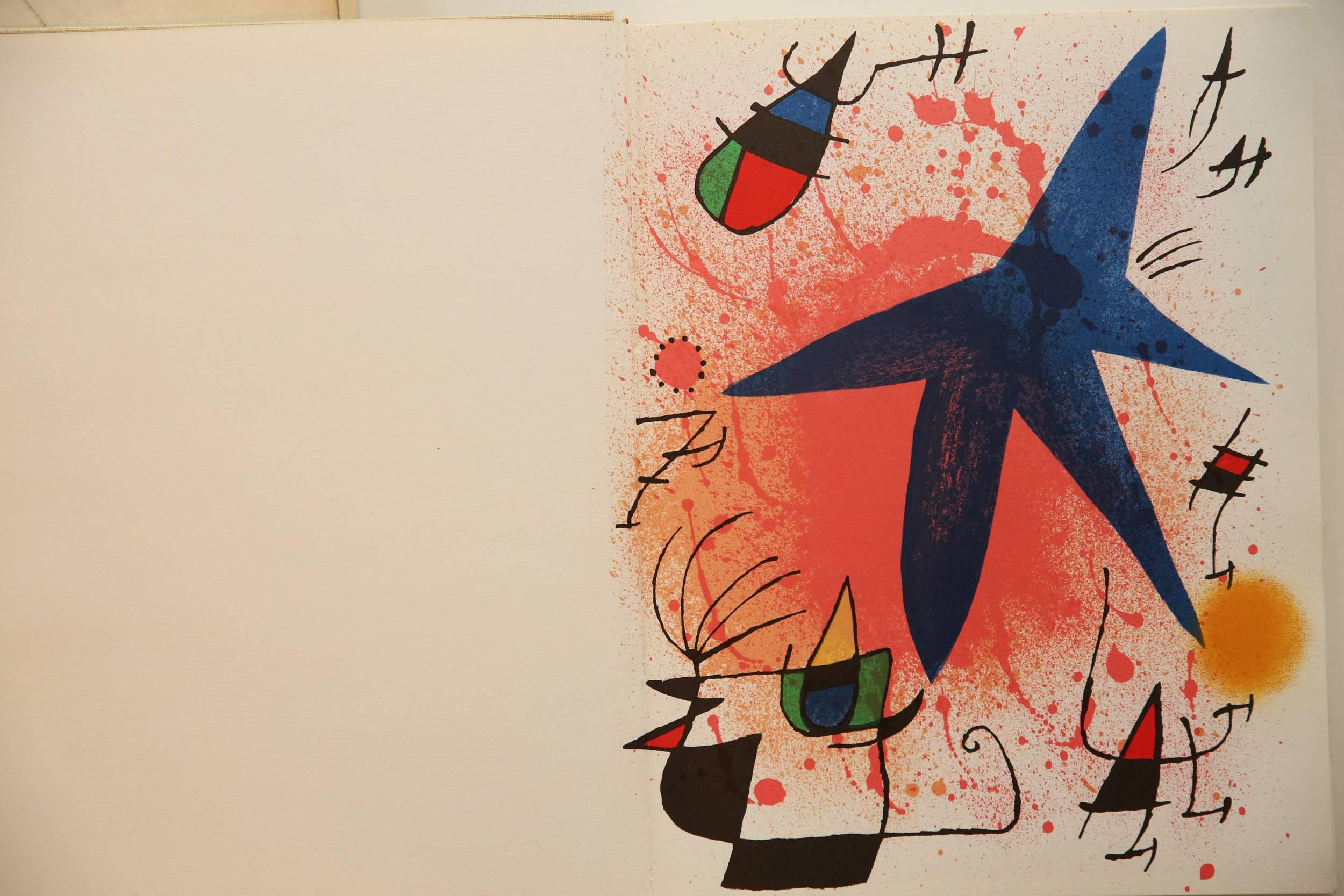 Joan Miro Lithographs Volume 1	Leiris, Mourlot	1972	Tudor Publishing, New York
Joan Miro Lithographs: Volume II	Miro, Queneau	1975	Leon Amiel, New York
Homage to Joan Miró	G Di San Lazzaro	1976	Leon Amiel, New York
Miro's