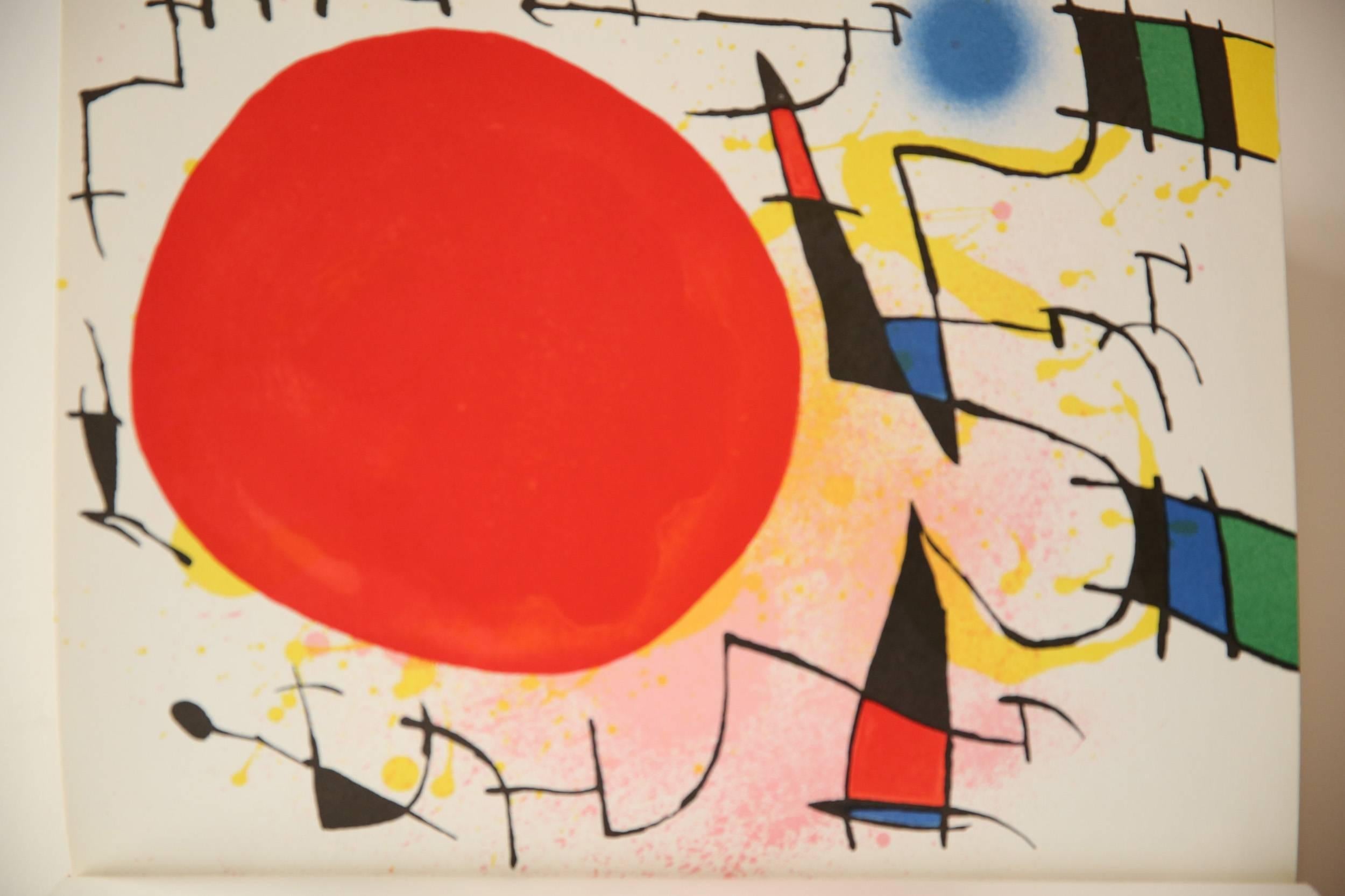 Joan Miró (Kollektion von 5 Büchern aus den Jahren 1972-1988) 5