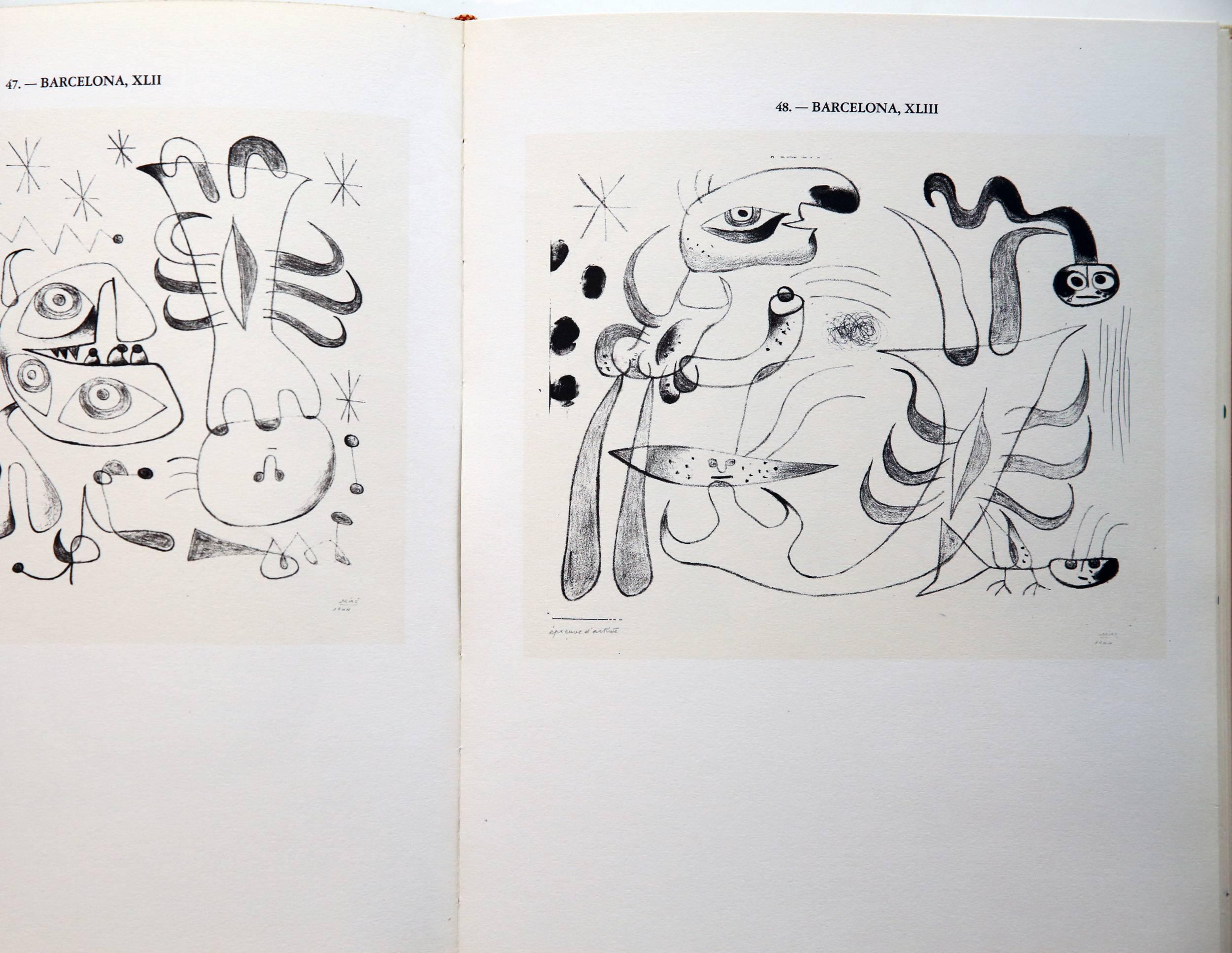Joan Miró (Kollektion von 5 Büchern aus den Jahren 1972-1988) 6