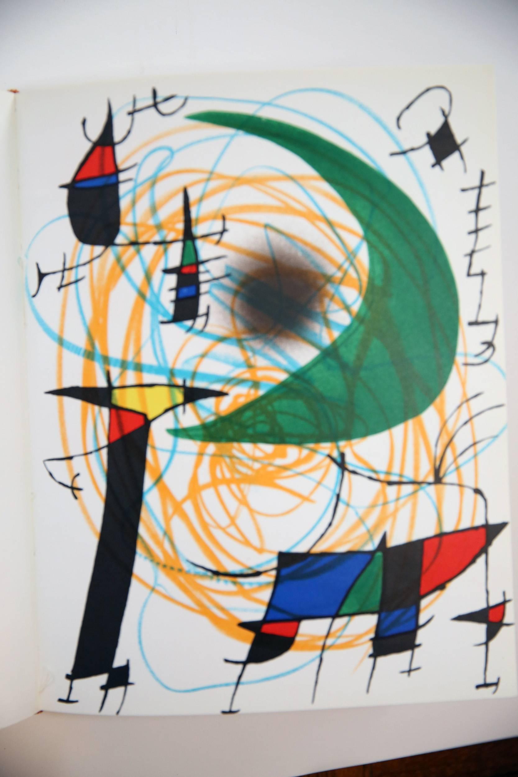 Joan Miró (Kollektion von 5 Büchern aus den Jahren 1972-1988) 8